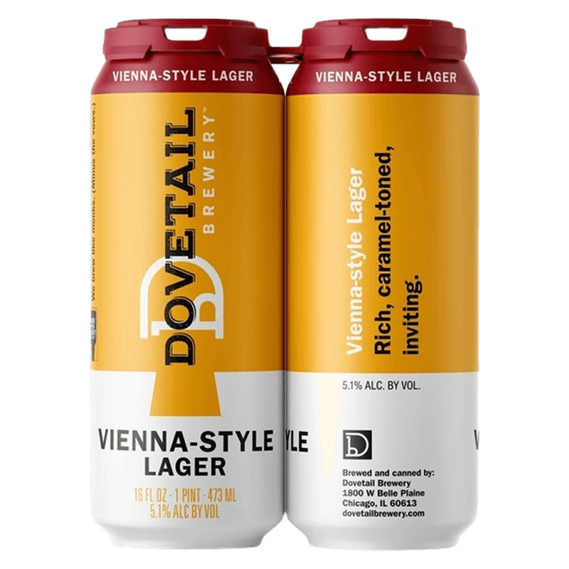 Dovetail Vienna Lager - The Open Bottle