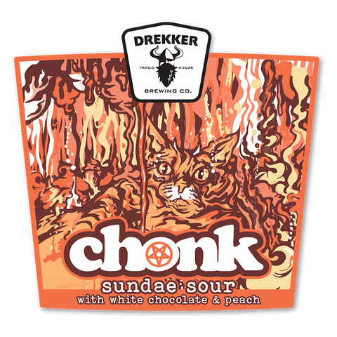 Drekker Chonk - White Chocolate & Peach
