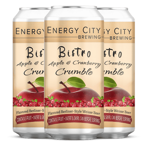 Energy City Bistro Apple & Cranberry Crumble