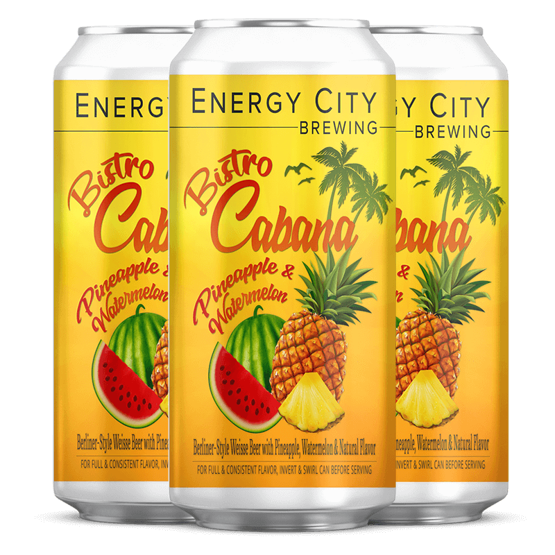 Energy City Bistro Cabana Pineapple & Watermelon - The Open Bottle