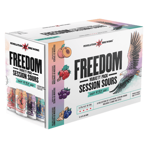 Revolution Freedom Variety Pack 12-pack
