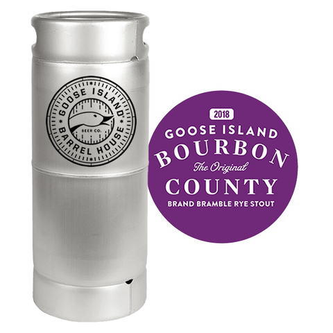 Goose Island Bourbon County Brand Bramble Rye Stout (2018) 5.2gal Keg