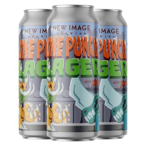 New Image One Punch Lager 4-pack