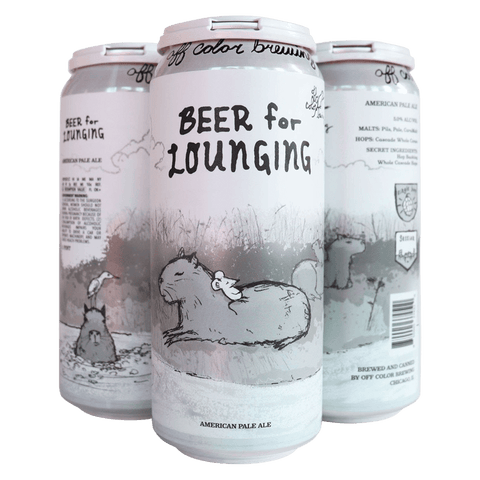 Off Color Beer For Lounging