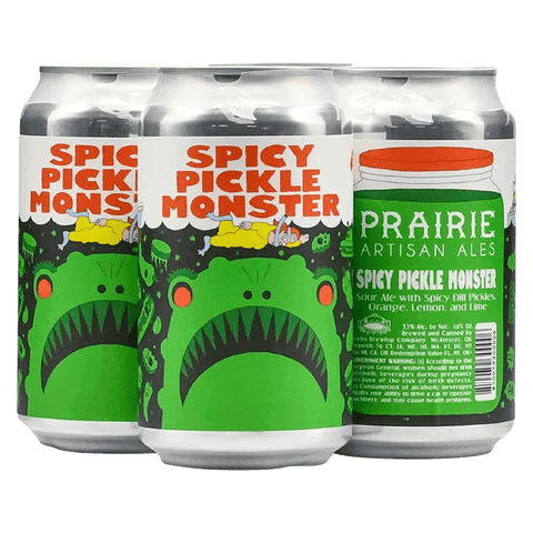 Prairie Spicy Pickle Monster 4-pack