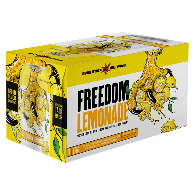 Revolution Freedom Lemonade - The Open Bottle