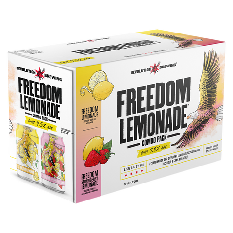 Revolution Freedom Lemonade Combo 12-pack