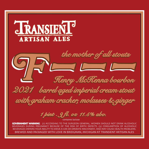 Transient Artisan Ales F--- Gingerbread 500ml