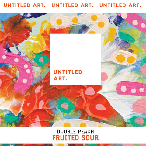 Untitled Art Double Peach Fruited Sour 4-pack