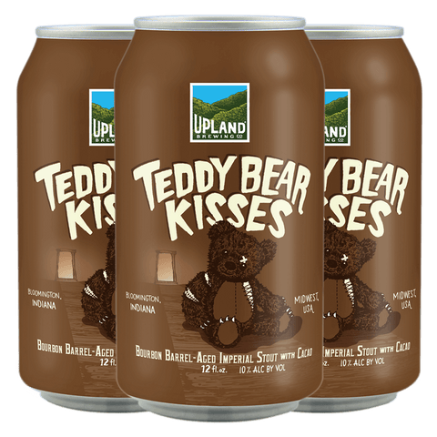 Upland Bourbon Barrel Teddy Bear Kisses