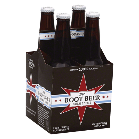 WBC Root Beer Soda 4-pack