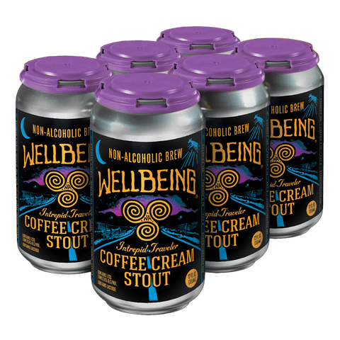 WellBeing Non-Alcoholic Intrepid Traveler Coffee Cream Stout 6-pack