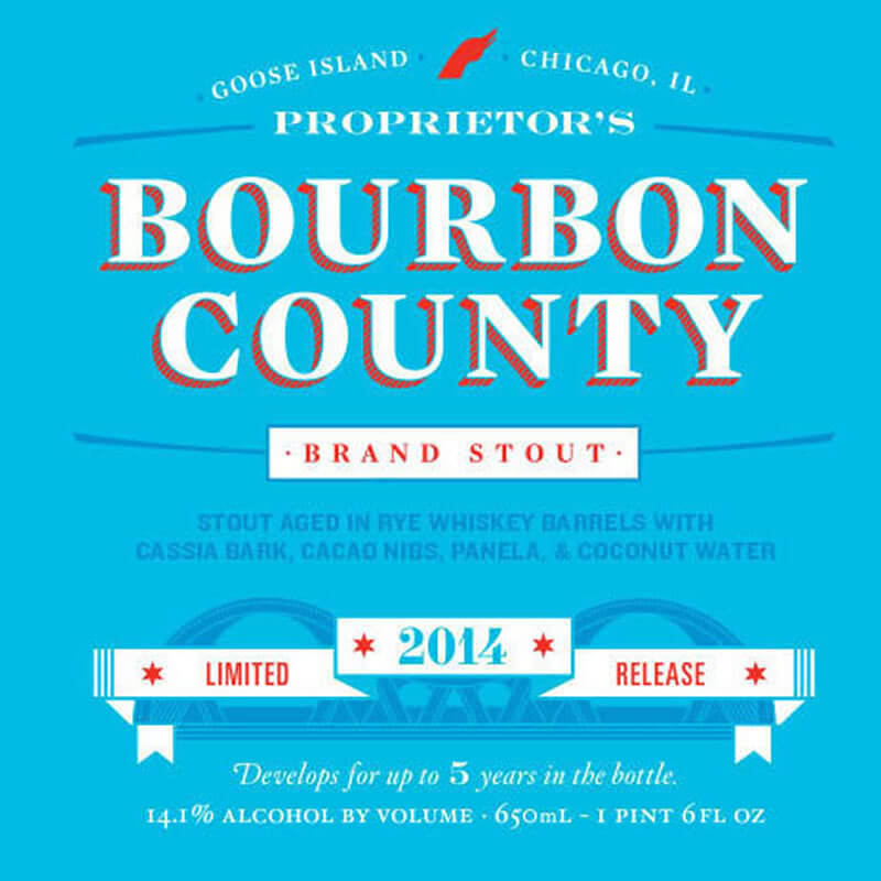 Goose Island 2014 Proprietor's Bourbon County Brand Stout 22oz - The Open Bottle