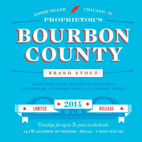 Goose Island Proprietor's Bourbon County Brand Stout (2014) 22oz